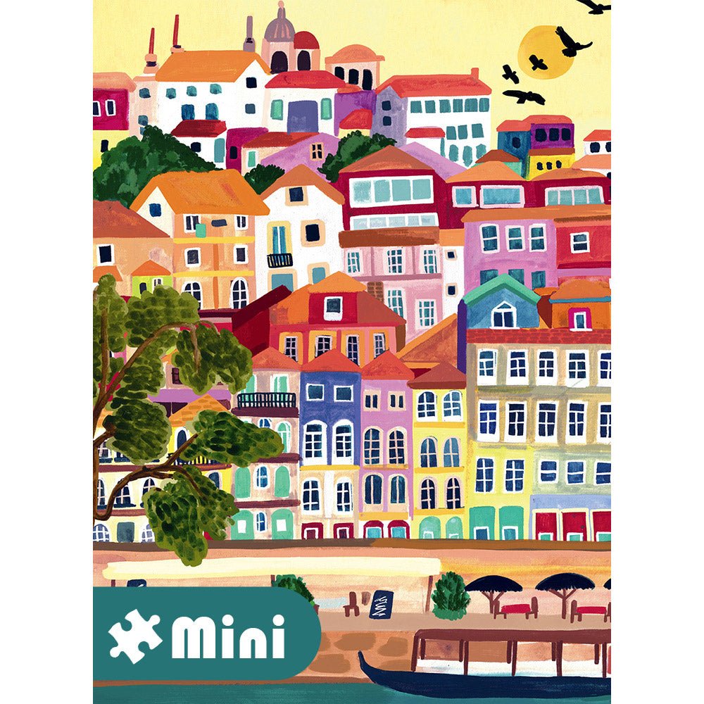 Mini Puzzle 96 Pièces - Porto - PortugalPieces & Peace