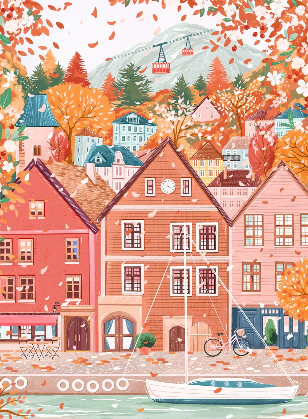 Mini Puzzle de 96 Pièces - BergenPieces & Peace