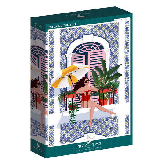 Puzzle 1000 Pièces Pieces & Peace - Attraper le SoleilPieces & Peace