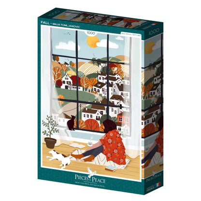 Puzzle 1000 Pièces Pieces & Peace - AutomnePieces & Peace