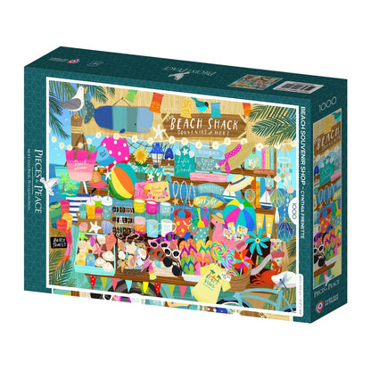 Puzzle 1000 pièces Pieces & Peace - Boutique de Souvenirs de PlagePieces & Peace