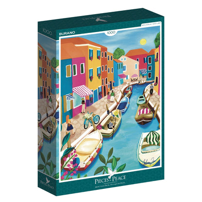 Puzzle 1000 Pièces Pieces & Peace - BuranoPieces & Peace
