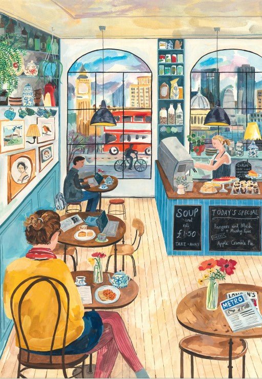 Puzzle 1000 Pièces Pieces & Peace - Café de LondresPieces & Peace