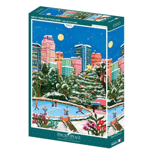 Puzzle 1000 Pièces Pieces & Peace - Casse - Noisette New YorkPieces & Peace