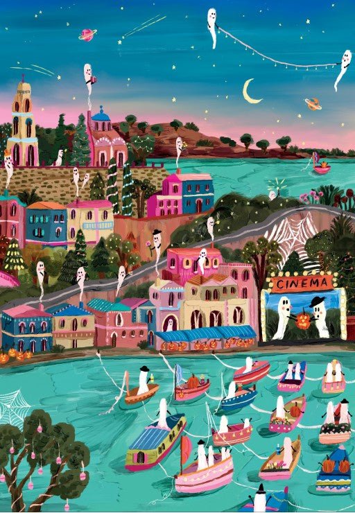 Puzzle 1000 Pièces Pieces & Peace - Cinéma FantômePieces & Peace