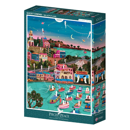 Puzzle 1000 Pièces Pieces & Peace - Cinéma FantômePieces & Peace