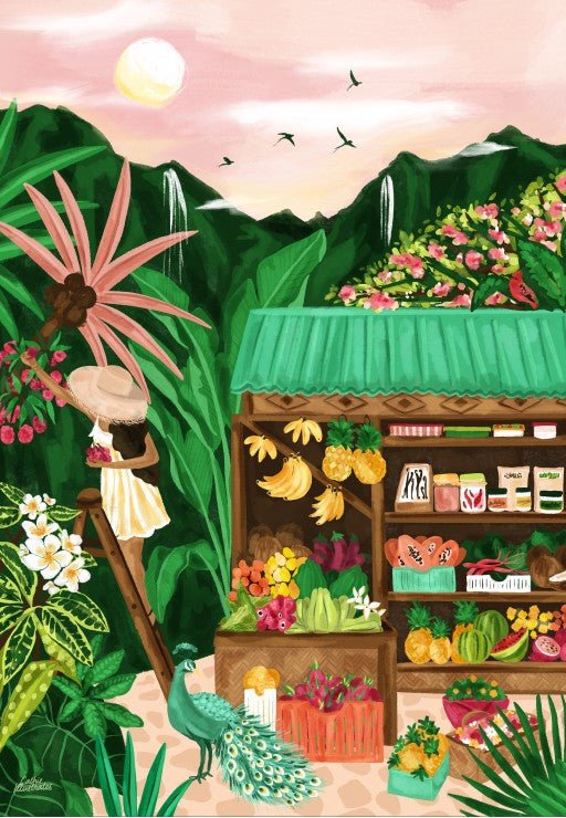 Puzzle 1000 Pièces Pieces & Peace - Coco, Mangue, PassionPieces & Peace