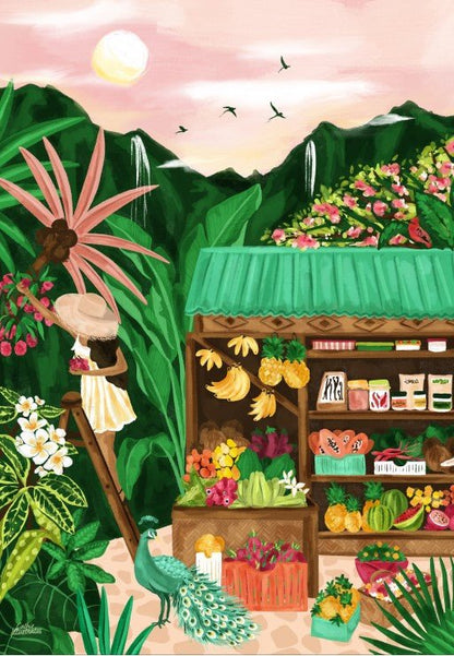 Puzzle 1000 Pièces Pieces & Peace - Coco, Mangue, PassionPieces & Peace