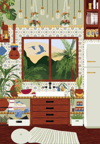 Puzzle 1000 Pièces Pieces & Peace - Cuisine VénézuéliennePieces & Peace