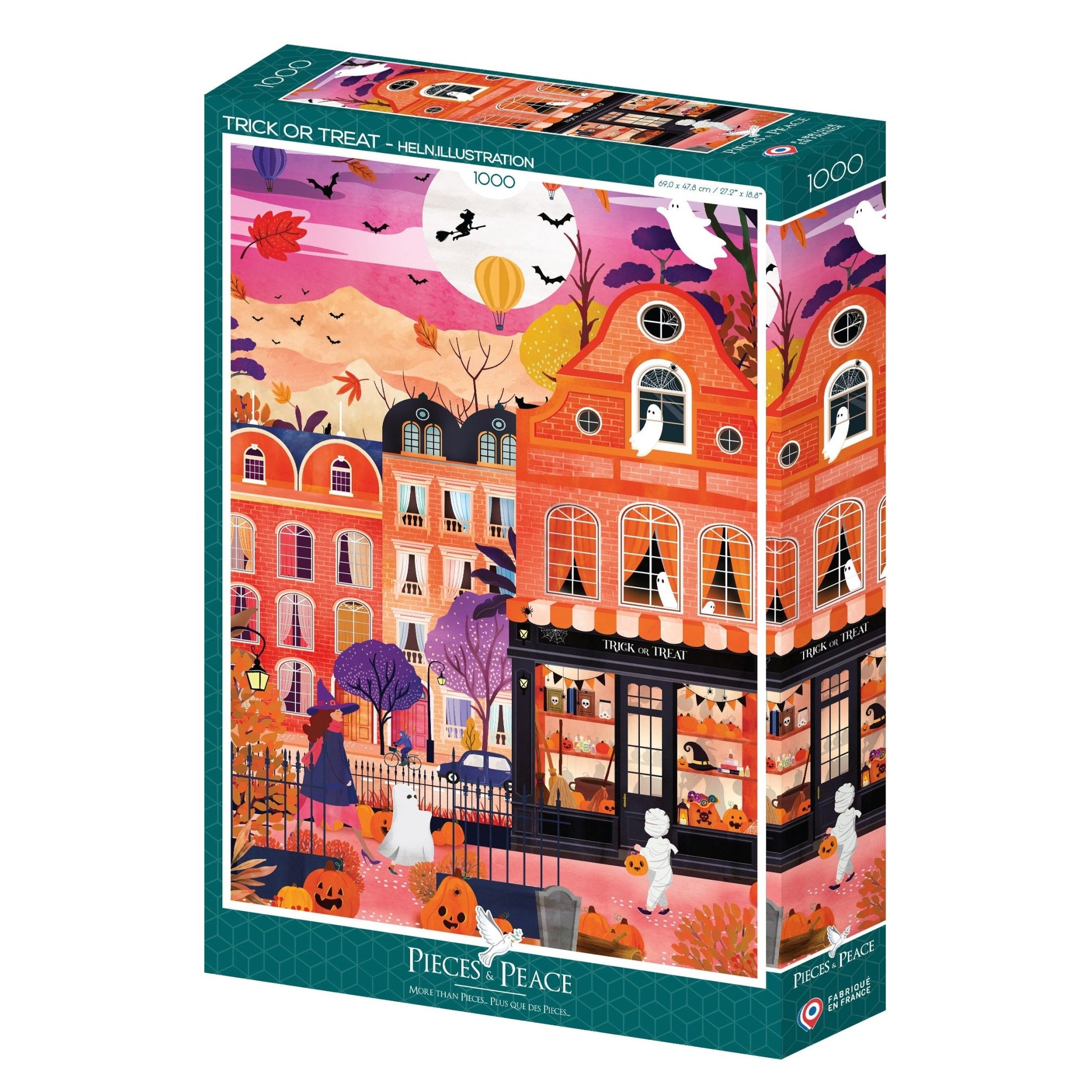 Puzzle 1000 Pièces Pieces & Peace - Des Bonbons ou un SortPieces & Peace
