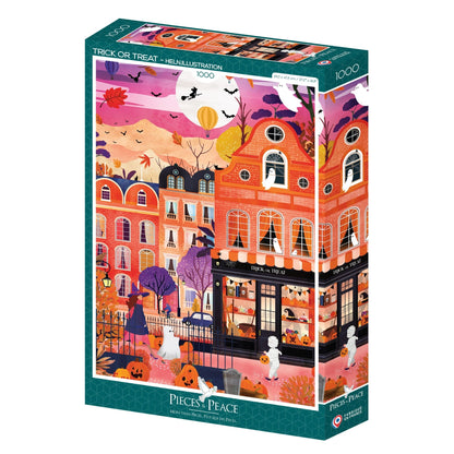 Puzzle 1000 Pièces Pieces & Peace - Des Bonbons ou un SortPieces & Peace