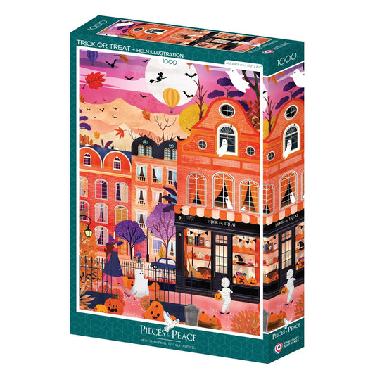 Puzzle 1000 Pièces Pieces & Peace - Des Bonbons ou un SortPieces & Peace