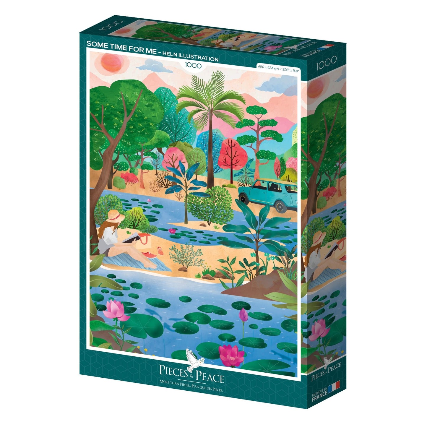 Puzzle 1000 Pièces Pieces & Peace - Du Temps Pour MoiPieces & Peace
