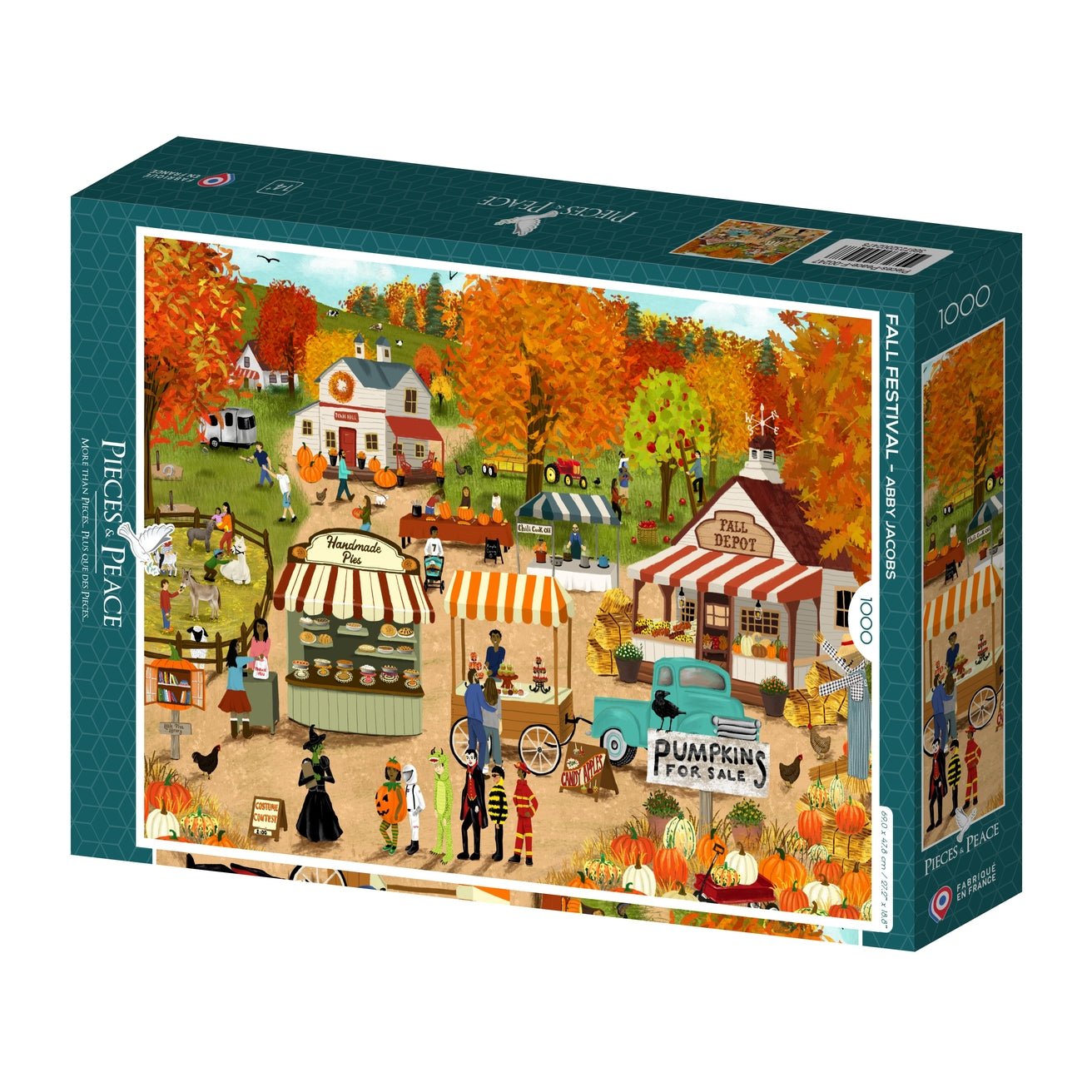 Puzzle 1000 Pièces Pieces & Peace - Festival d'AutomnePieces & Peace