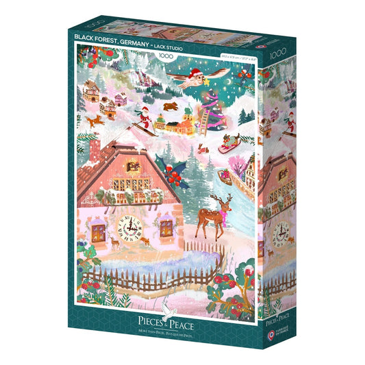 Puzzle 1000 Pièces Pieces & Peace - Forêt Noire, AllemagnePieces & Peace