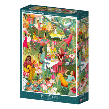 Puzzle 1000 Pièces Pieces & Peace - Garden Party EstivalePieces & Peace
