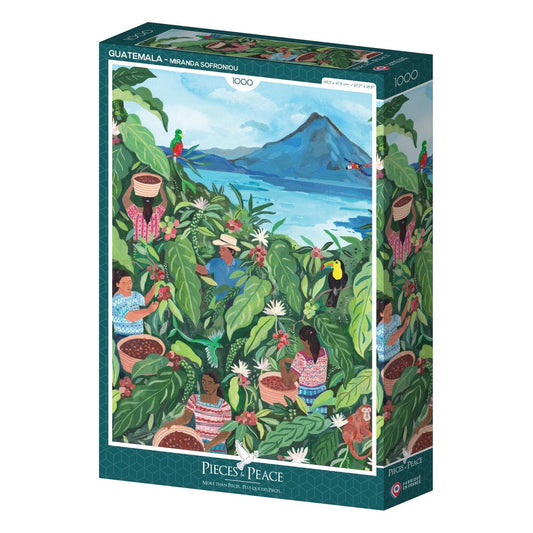 Puzzle 1000 Pièces Pieces & Peace - GuatemalaPieces & Peace
