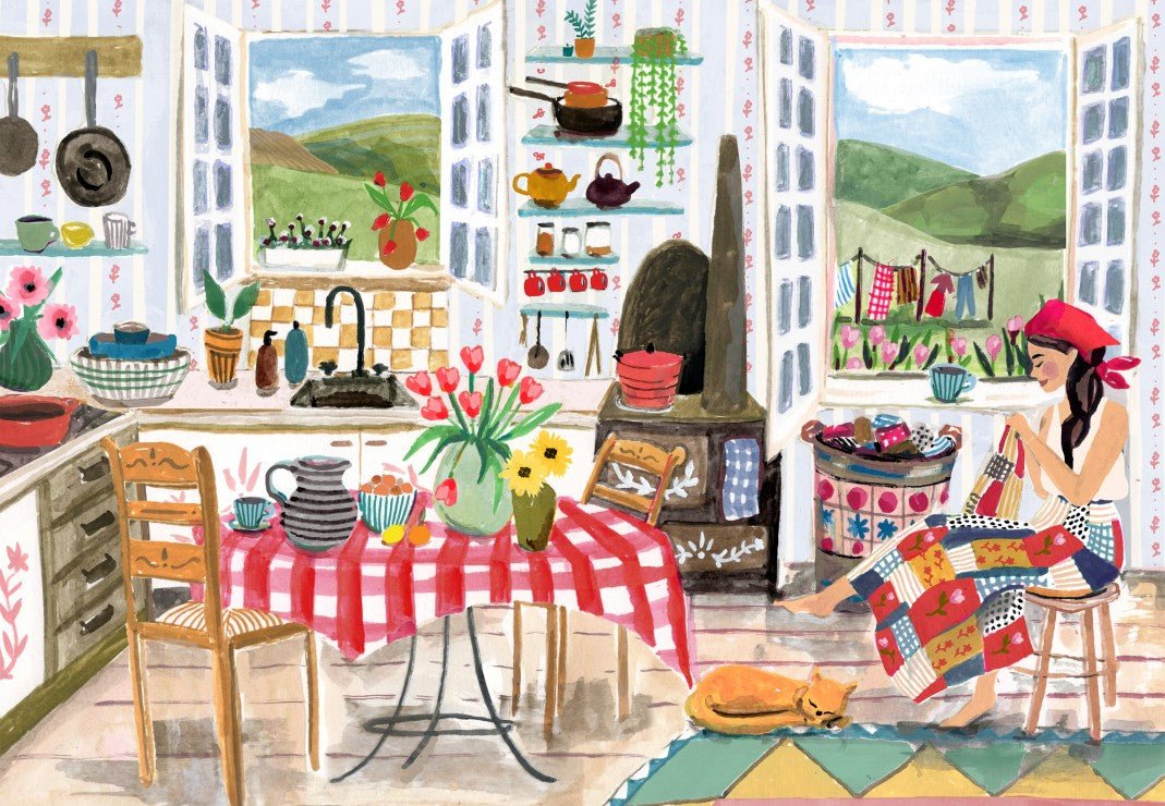 Puzzle 1000 Pièces Pieces & Peace - HoneybeaPieces & Peace