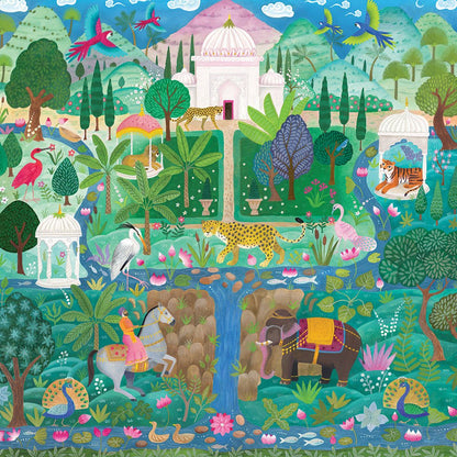 Puzzle 1000 Pièces Pieces & Peace - Jardin du PalaisPieces & Peace