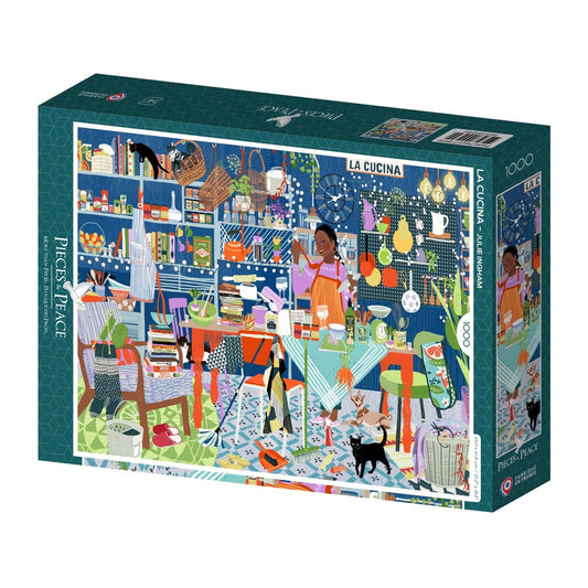 Puzzle 1000 Pièces Pieces & Peace - La CucinaPieces & Peace