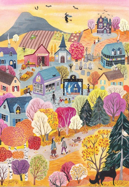 Puzzle 1000 Pièces Pieces & Peace - La Magie de l'AutomnePieces & Peace