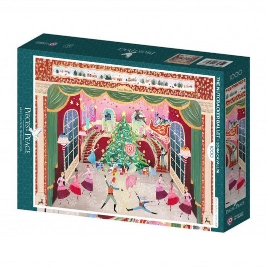 Puzzle 1000 Pièces Pieces & Peace - Le Ballet de Casse-NoisettePieces & Peace