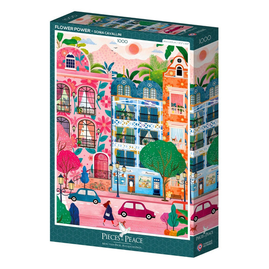 Puzzle 1000 Pièces Pieces & Peace - Le Pouvoir des FleursPieces & Peace
