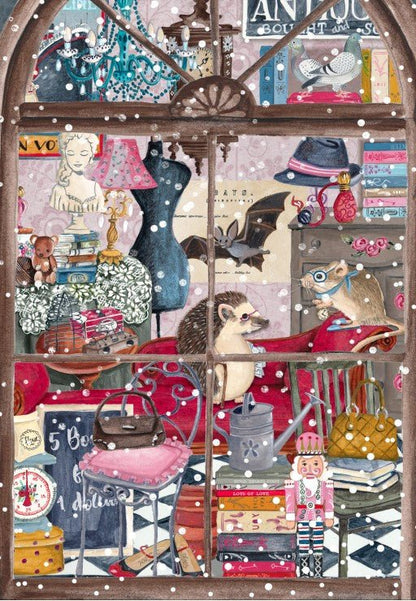 Puzzle 1000 Pièces Pieces & Peace - Librairie de NoëlPieces & Peace