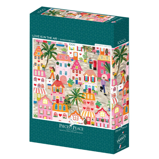 Puzzle 1000 Pièces Pieces & Peace - Love is the AirPieces & Peace