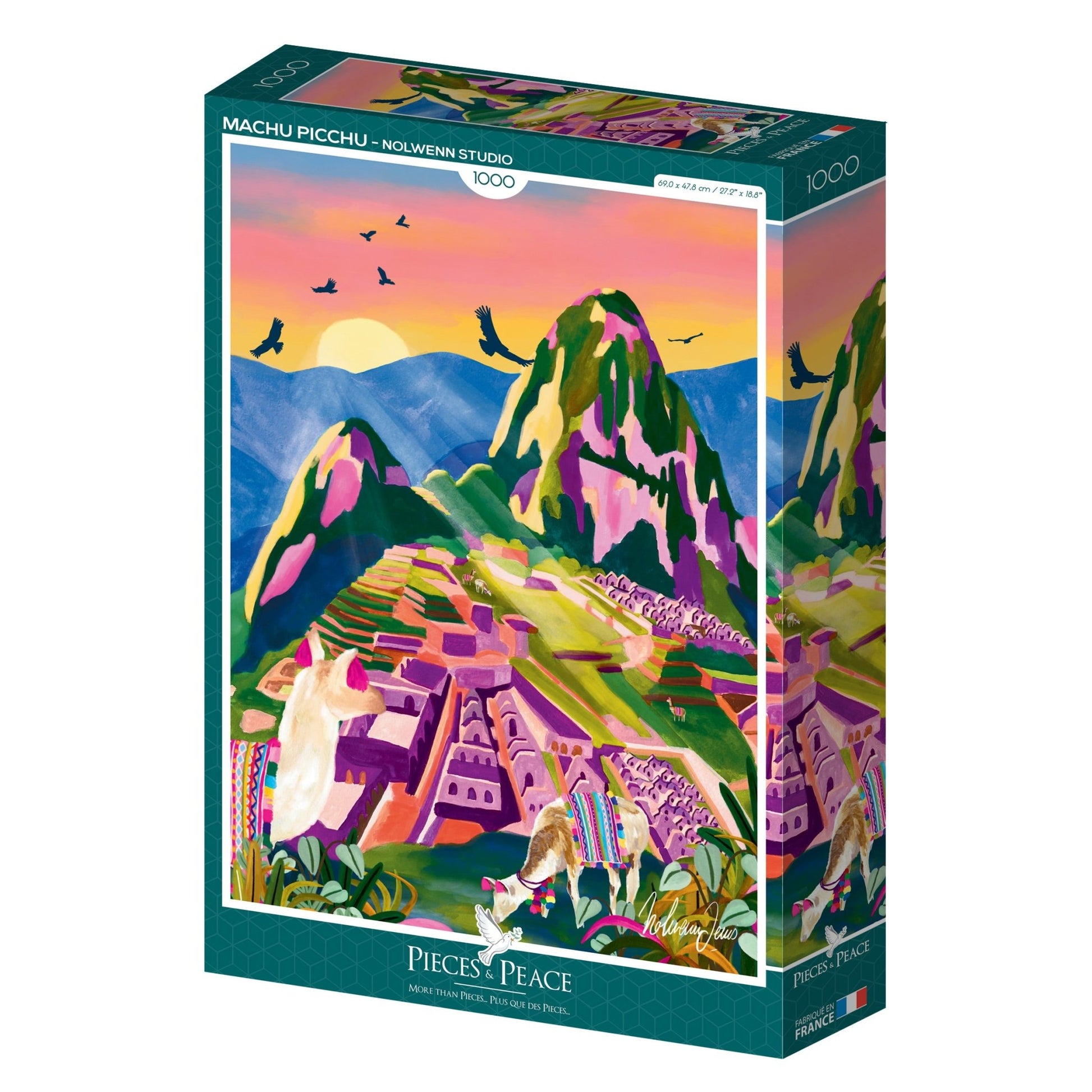 Puzzle 1000 Pièces Pieces & Peace - Machu PicchuPieces & Peace