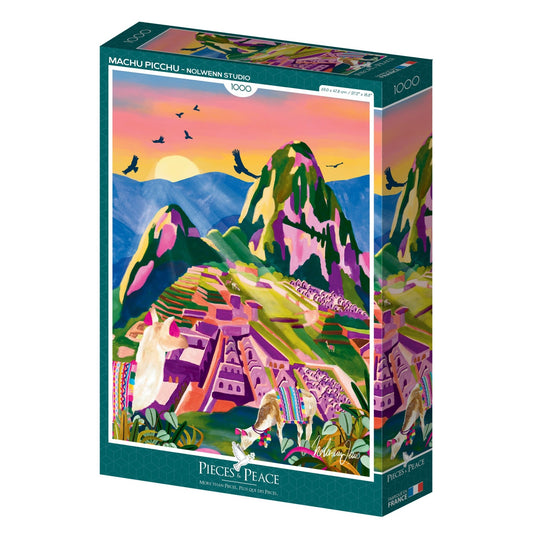 Puzzle 1000 Pièces Pieces & Peace - Machu PicchuPieces & Peace