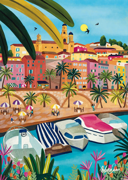Puzzle 1000 Pièces Pieces & Peace - MentonPieces & Peace