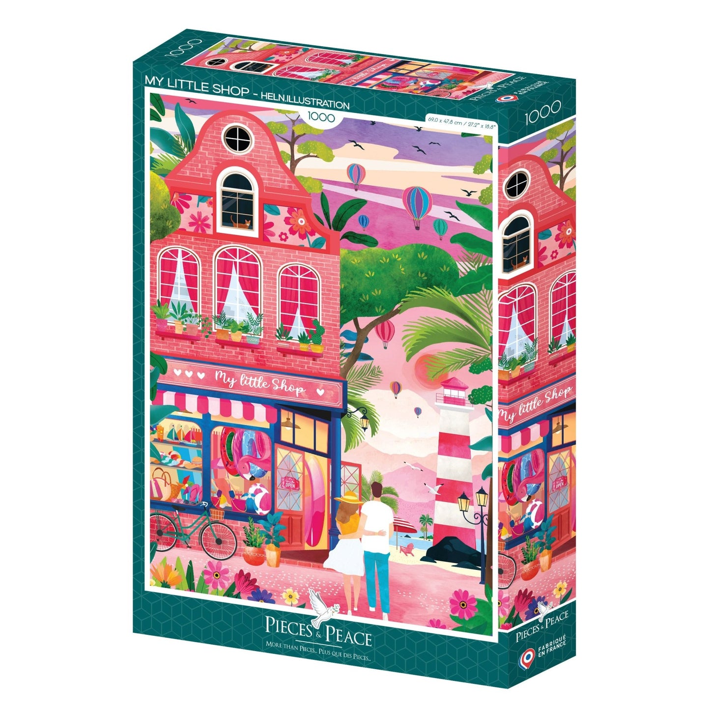 Puzzle 1000 Pièces Pieces & Peace - Mon Petit MagasinPieces & Peace