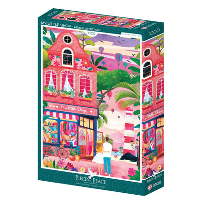 Puzzle 1000 Pièces Pieces & Peace - Mon Petit MagasinPieces & Peace