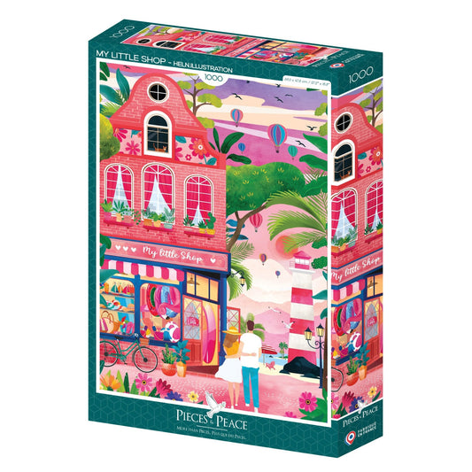 Puzzle 1000 Pièces Pieces & Peace - Mon Petit MagasinPieces & Peace