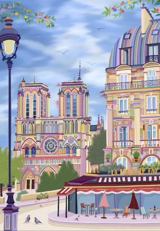 Puzzle 1000 Pièces Pieces & Peace - Notre DamePieces & Peace