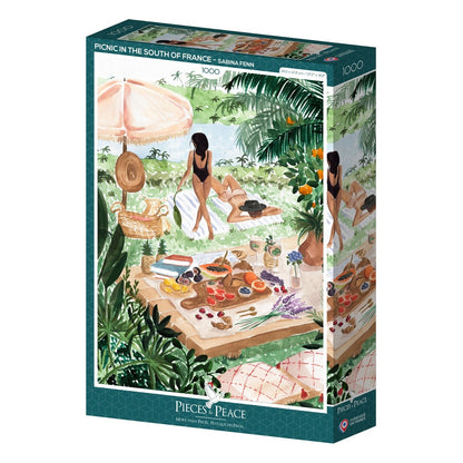 Puzzle 1000 Pièces Pieces & Peace - Pique-Nique dans le SudPieces & Peace