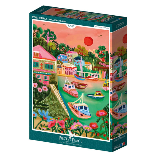 Puzzle 1000 Pièces Pieces & Peace - PolperroPieces & Peace
