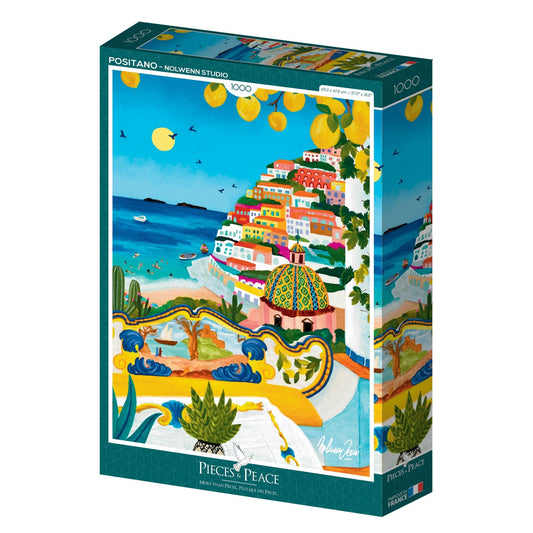Puzzle 1000 Pièces Pieces & Peace - PositanoPieces & Peace