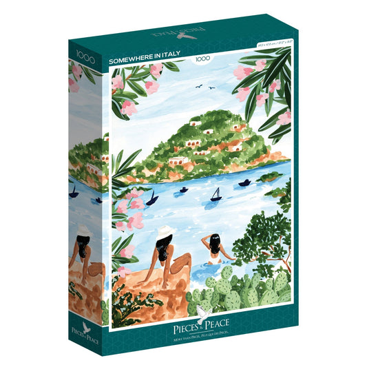 Puzzle 1000 Pièces Pieces & Peace - Quelque Part en ItaliePieces & Peace