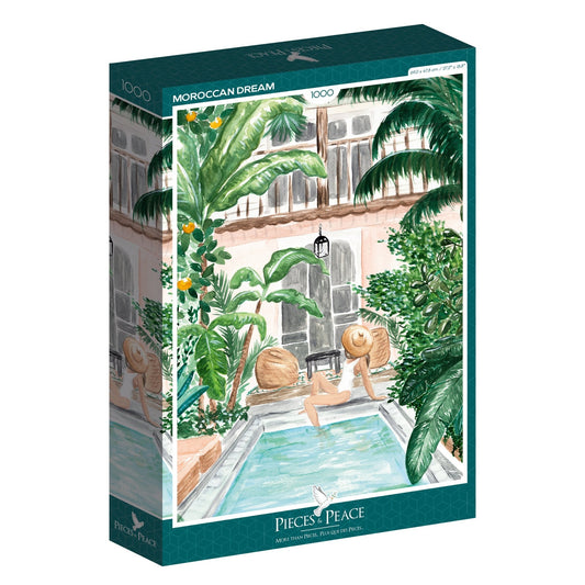 Puzzle 1000 Pièces Pieces & Peace - Rêve MarocainPieces & Peace