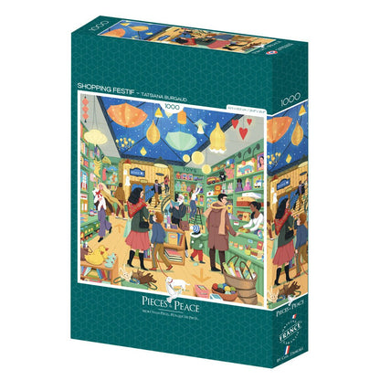 Puzzle 1000 Pièces Pieces & Peace - Shopping FestifPieces & Peace