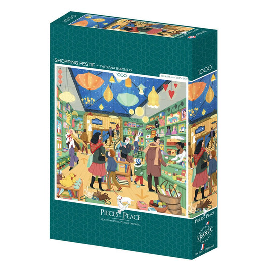 Puzzle 1000 Pièces Pieces & Peace - Shopping FestifPieces & Peace