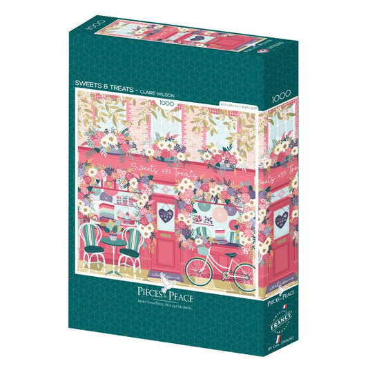 Puzzle 1000 Pièces Pieces & Peace - Sweets & TreatsPieces & Peace