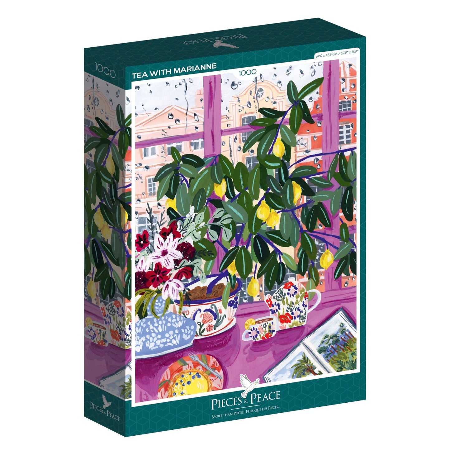 Puzzle 1000 Pièces Pieces & Peace - Thé avec MariannePieces & Peace