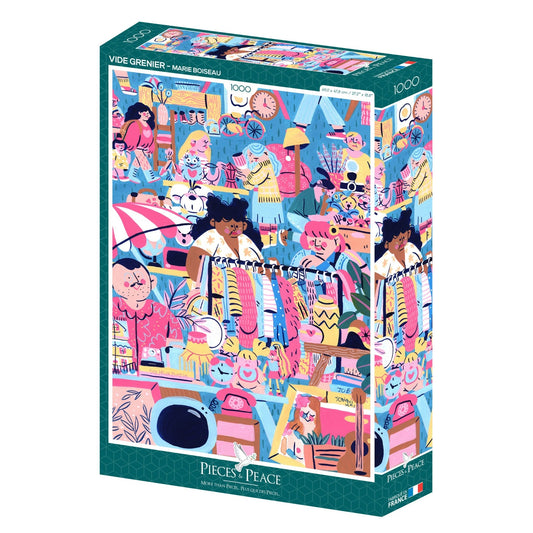 Puzzle 1000 Pièces Pieces & Peace - Vide - GrenierPieces & Peace