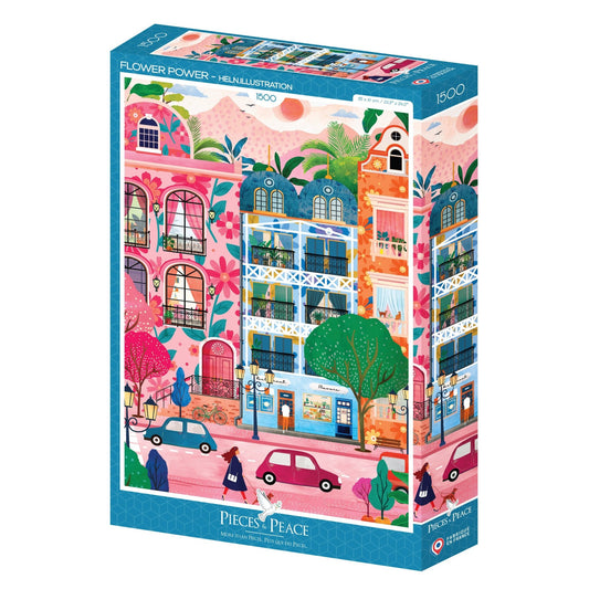 Puzzle 1500 Pièces Pieces & Peace - Le Pouvoir des FleursPieces & Peace