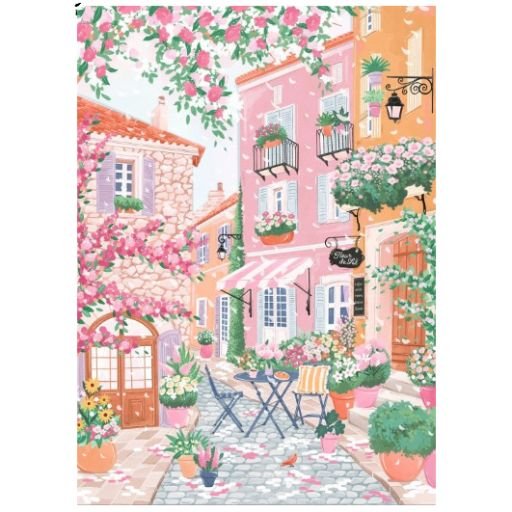 Puzzle 1500 Pièces Pieces & Peace - Sud de la FrancePieces & Peace