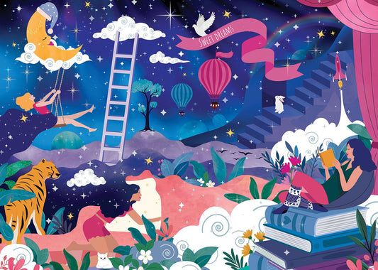 Puzzle 500 Pièces Pieces & Peace - 2 Puzzles - My DreamsPieces & Peace