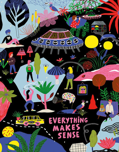 Puzzle 500 Pièces Pieces & Peace - Everything makes sensePieces & Peace